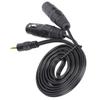 3.5mm Connector to Dual XLR Female Microphone Cable Connect Condenser Microphone Audio Line3.5XLR 1.5m