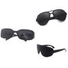 Fashionable Perforated Sunglasses Unique Hole Design For Youth Outdoor Activity Practical Plastic Eyewear