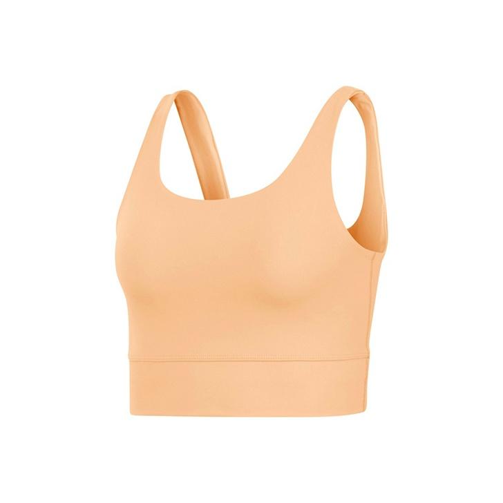 Nike Yoga Luxe короткий топ жилет женский топ розовый оранжевый CV0577-734