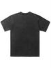 Mens Faded Wash Short Sleeve T Shirt, Drop Shoulder Crew Neck Casual Tops, Casual Hip Hop Streetwear Fashion Tee for Daily Outdoor Leisure Wear