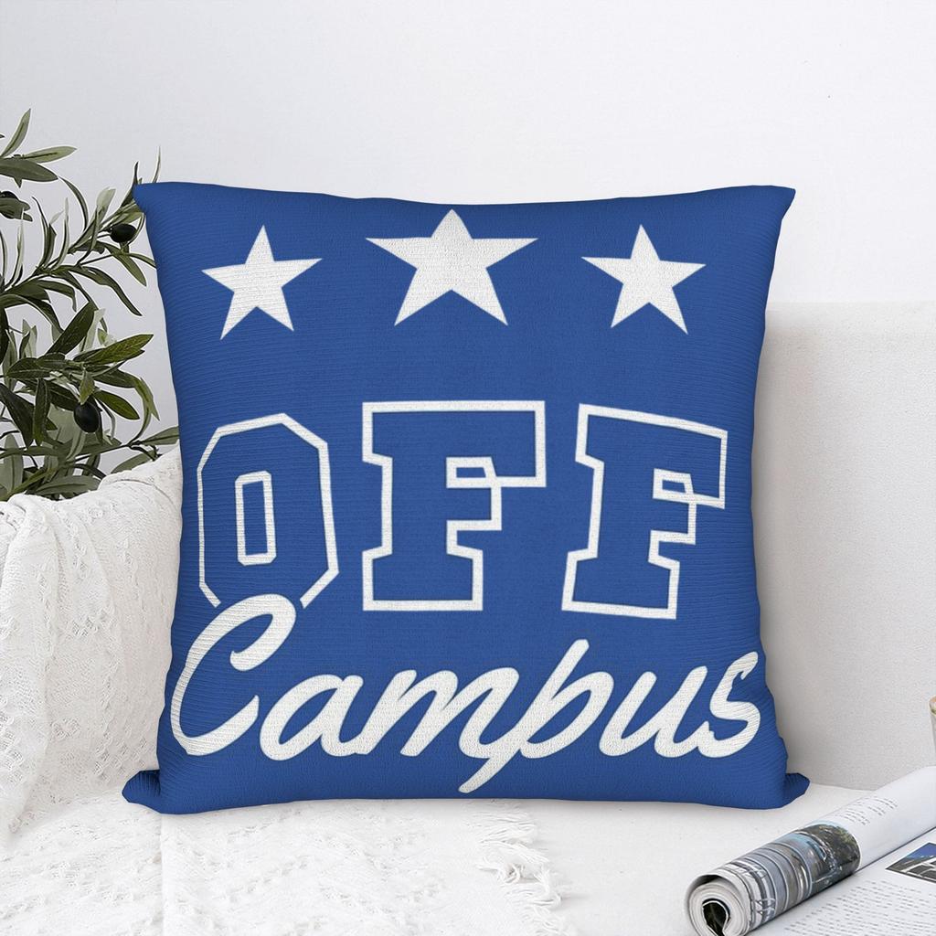 Off Campus Tv Series Pillowcases Merch Soft Cushion Cover Decorations Throw Pillow Case Cover Home Multi-Size