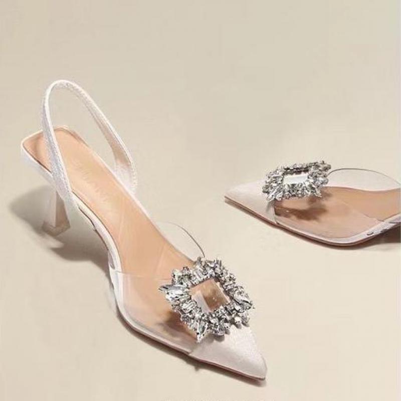 2024 лето новые босоножки на танкетке женские квадратные босоножки с открытым носком модные римские высокие каблуки