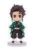 TAMASHII NATIONS Фигурки мини-убийца демонов: Kimetsu no Yaiba Tanjiro Kamado, подвижная фигурка из окрашенного ПВХ и АБС-пластика, примерно 90 мм