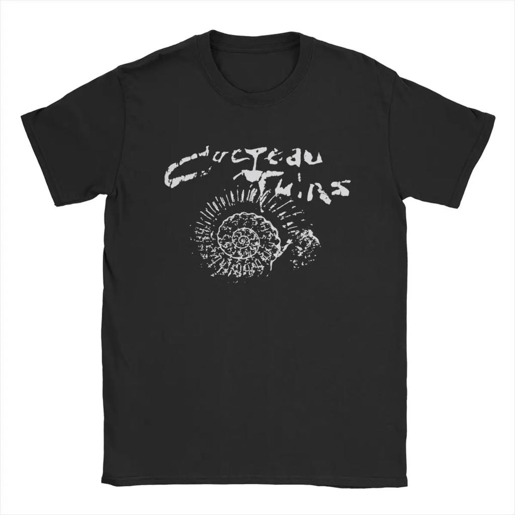 Men Cocteau Twins Wave T Shirts Cotton Clothes Leisure Short Sleeve Round Collar Tee Shirt Printed T-Shirt
