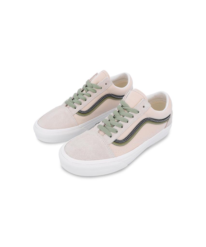 Vans Old School DS - Замша Кремово-синий: Холст Нейтральный Оливковый / Vn000Eg8Giw1