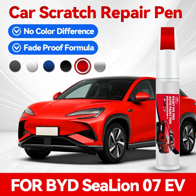 For BYD Sea Lion 07 EV 2023-2025 D49 Paint Repair Pen Touch Up Scratch Remover DIY Auto Accessories Black white Gray Purple