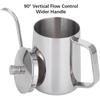Stainless Steel Pour Over Kettle Gooseneck Spout Coffee Tea Pot Hanging Ear Hand Blunt Long Narrow Drip Cup for Coffee Maker