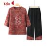 Летний наряд в новом китайском стиле Yalu для пожилых женщин