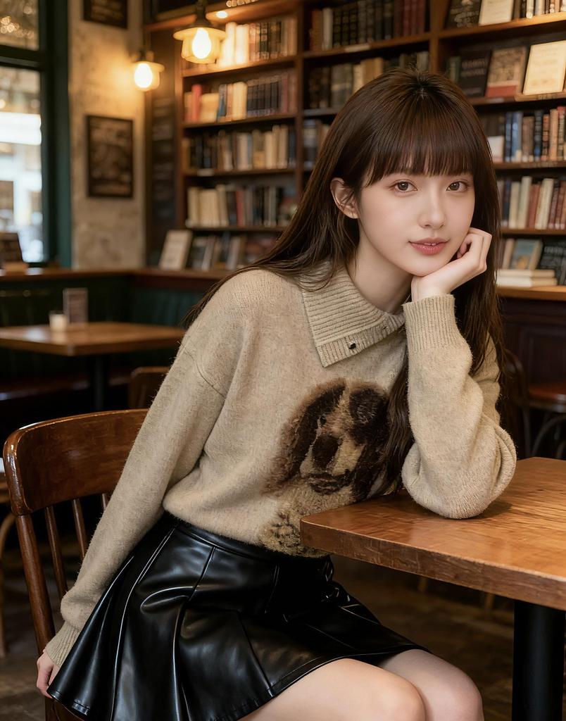 Women's Retro Dachshund Knit Sweater - Cute, Stylish, and Unique.