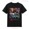 Футболки Dota2 С Героями Игры Печатная Футболка Топ Shadow Fiend Pudge Axe Slardar Sven Wraith King Cent Phoenix Унисекс Одежда