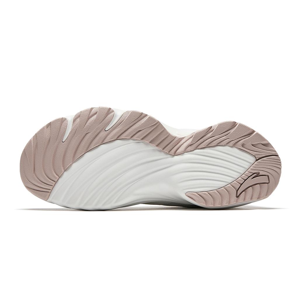 Anta Обувь Bear Сетчатая Дышащая Ретро Повседневная Обувь Женские кроссовки Кипенно-белый Лотосово-серый 922548809-4