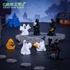 New Halloween Grim Reaper Ghost Doll, Micro Landscape DIY Ornament Accessories Mini Desktop Ornament