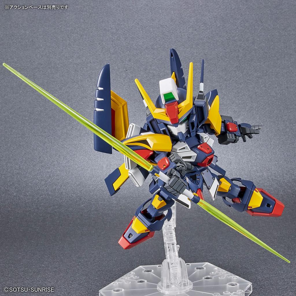 SD Gundam Cross Silhouette SD Gundam G Generation Tornado Gundam пластиковая модель Цветовая кодировка