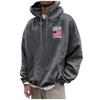 Men's Loose Printed Hooded Sweatshirt Men's Casual Fashion Sports Sweatshirt