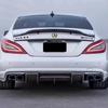 Для Mercedes CLS Class W218 C218 CLS63 AMG 2012-2017 Углепластиковый задний спойлер-крыло стиля R, накладка на крышку багажника, спойлер для стайлинга автомобиля