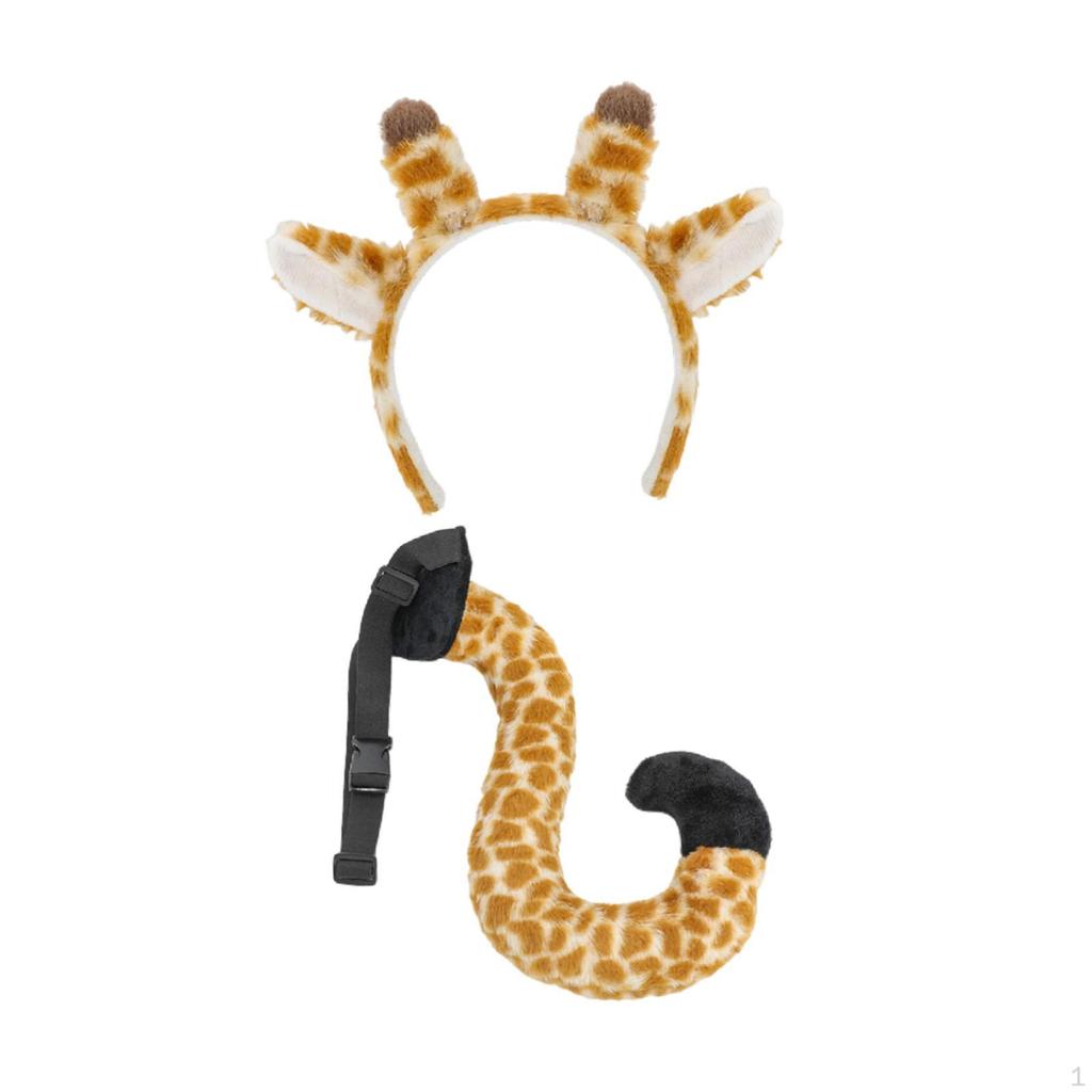 Набор животных ушей и хвоста для ролевых игр, года, показов мод