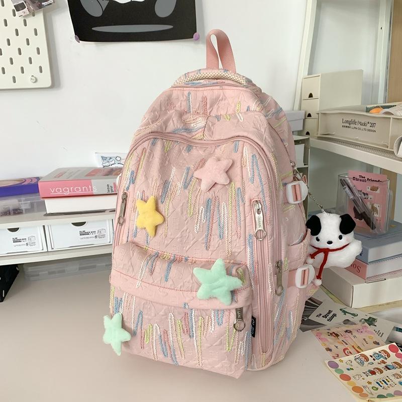 TS JYL laptop bag,Student Backpack Fashion Versatile Backpack Commute Tutor Travel Leisure