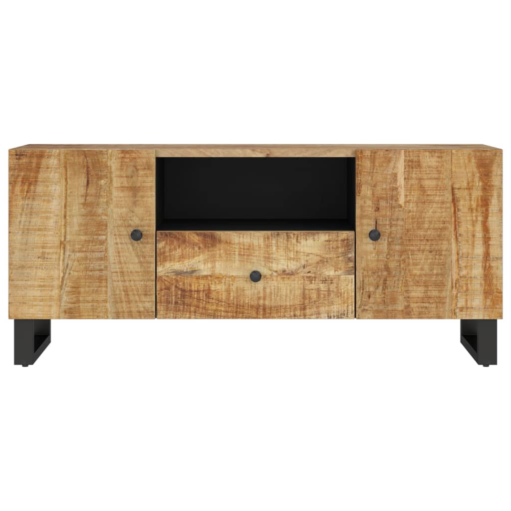Vidaxl Szafka Rtv, 105X33,5X46 Cm, Mango I Materiał Drewnopochodny