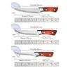 Stainless Steel Boning Knife Special Knife for Killing Pigs Butcher Sheep Skin Peeling Knife Boning Knife Special Butcher Knife