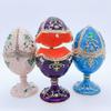 Креативный орнамент эмалевый цвет русское яйцо сплав шкатулка для украшений ремесло подарок