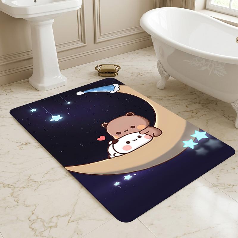 Moon Night Living Room Nonslip Area Rug Soft Carpet For Bedroom Game Playroom Sofa Office Home Decor Doormat Christmas Gift C930226