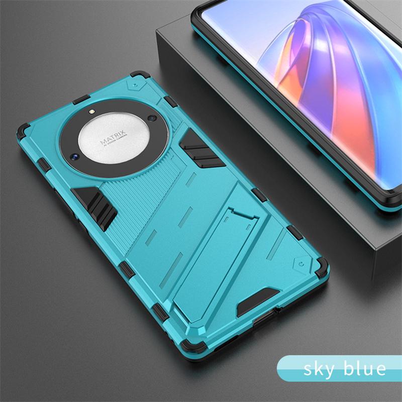 Чехол для Honor Magic5 Lite 5G, противоударный бронированный магнитный держатель, чехлы-подставки для телефонов Honor Magic 5 Lite 5Lite, жесткая задняя крышка из ПК