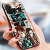 Чехлы для телефонов Demon Slayer Kimetsu No Yaiba для Samsung Galaxy S10 S20 FE S20 Ultra 5G S8 S9 Plus S10 Lite S20 + S7 Мягкий корпус из ТПУ