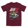 Футболки Initial D Tandems AE86 Vs FD Rx-7 Drift Racing Car Apparel Tee Shirt T-Shirt Gift Idea Clothing