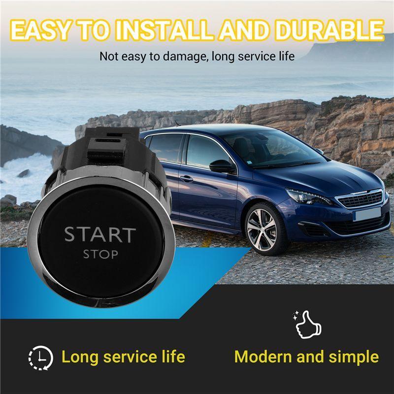 AA92-4 Pin Start Stop Switch 9805348090 9805347980 98021996ZD For 308 408 508 Citroen C4L Push Button Start Switch