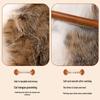 Solid Wood Grooming Comb for Cats & Dogs - Fine-Toothed, Knot Remover, Long Hair, Short Hair, Floating Hair Removal Brush.