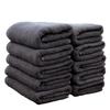 19-дюймовый набор из 10 полотенец для лица средней толщины, впитывающих воду, которые можно использовать для различных целей, полотенце для лица, 10 штук, уголь для умывания,