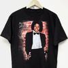 Футболка MJ Off The Wall винтаж 80-90-х поп хип-хоп рэп футболка триллер bad концертная атрибутика Унисекс футболка