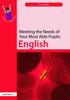 Книга Meeting the Needs of Your Most Able Pupils: English