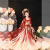 Chinese Tang Dynasty Style HE ZI Dress Hanfu Women's Suit Embroidered Daily Suit