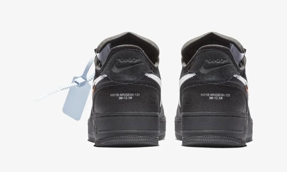 AO4606-001 Off-White A Nike Air Force 1 Low Black (Men's)