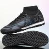 Пара отгруженных футбольных бутс X10 с Flyknit мужские высокие с длинными шипами TF шипы для разбитого поля тренировочные на траве