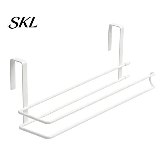Kitchen Countertop Space Saver Hanging Paper Towel Rack, Drill-Free Metal Organizer, Saving Heavy Duty Organizer Storage Rack for under Cabinet