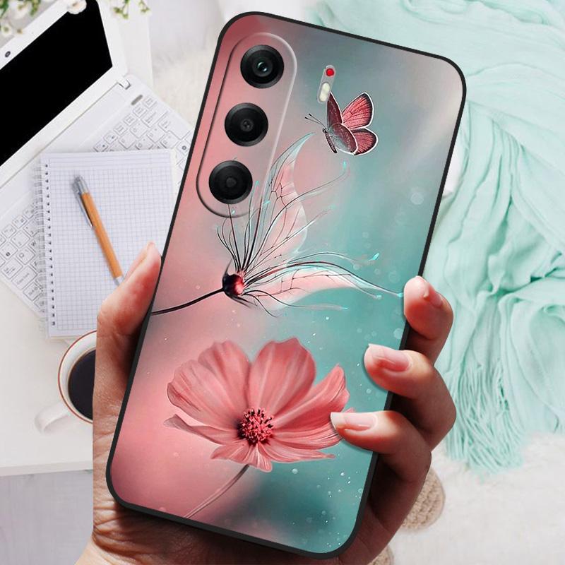 Чехол для Tecno Camon 40 Pro Premier, Силиконовая мягкая задняя крышка со львом и волком, Для Tecno Camon40Pro 4G 5G, Защитный чехол