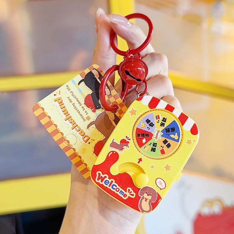 Плюшевый брелок Такса Собака Брелок Мультяшная Сумка для карточек Игрушка Подвеска Подарок Детям