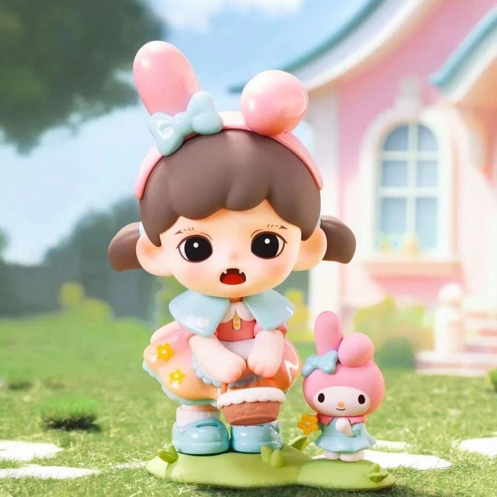 Zoraa x Sanrio Roaming Times Слепой бокс Кукла-машинка Украшение