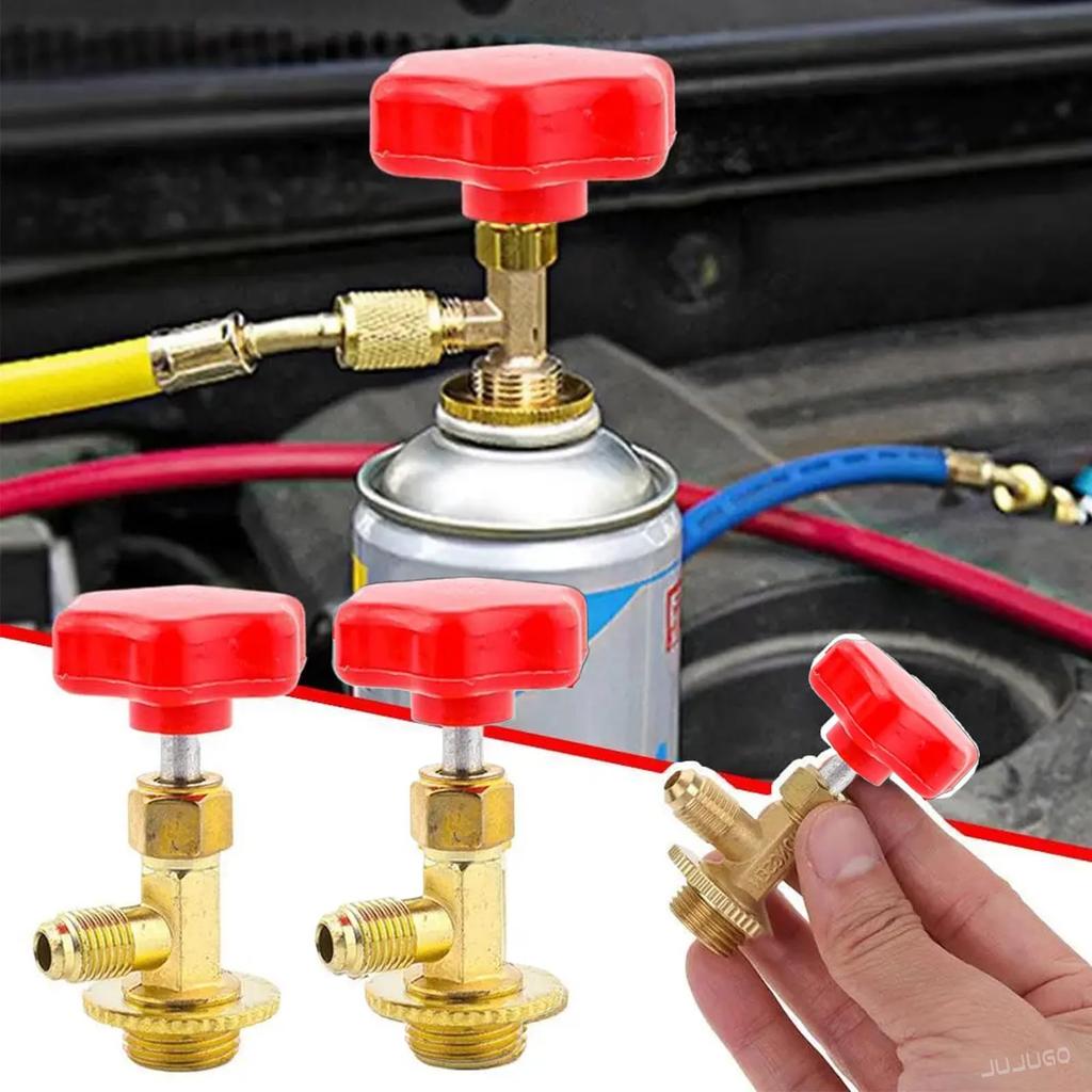 Tap Valve, Opener, Service , For Car Air Conditioner, Gas Charge Valve, Leak