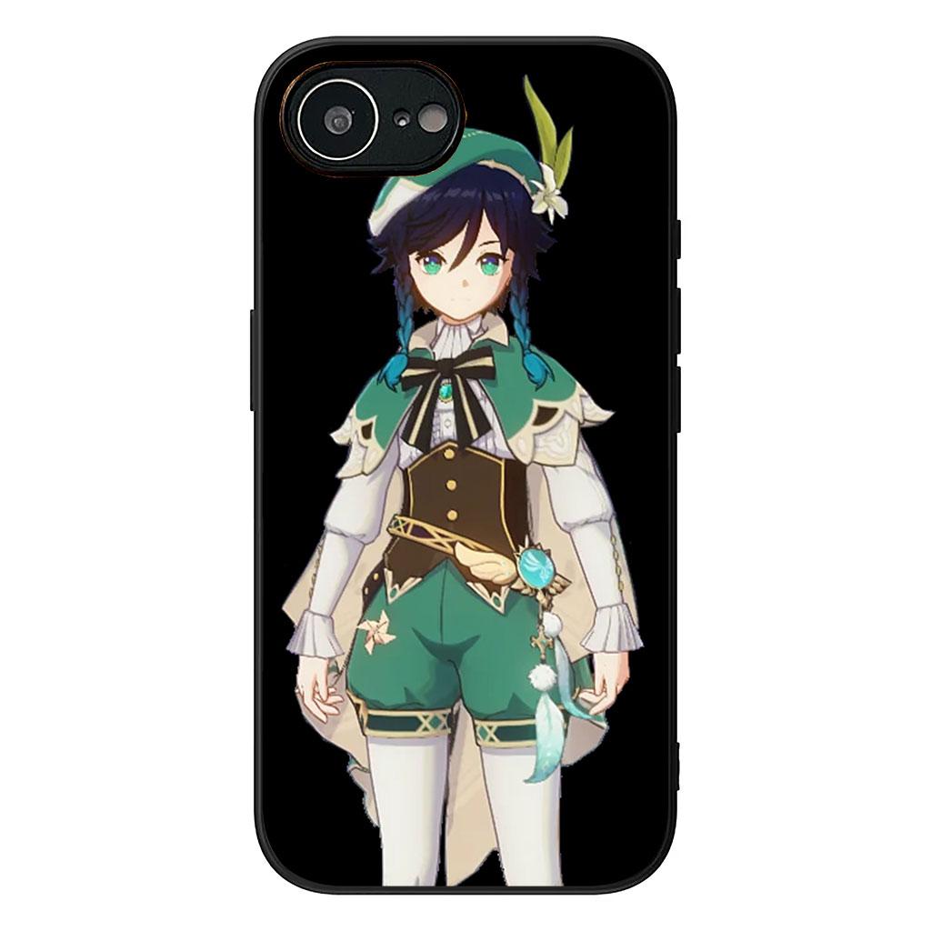 Милый чехол Genshin Impact Venti для Motorola Moto Edge 70 60 Fusion 40 NEO 20 Pro G Stylus G56 G96 G71 G73 G52 G41 G42 G50 G51