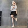 88011 кожаная женская обувь лето новая обувь на толстой подошве-маффине с внутренней платформой, увеличивающей рост, спортивная и повседневная обувь