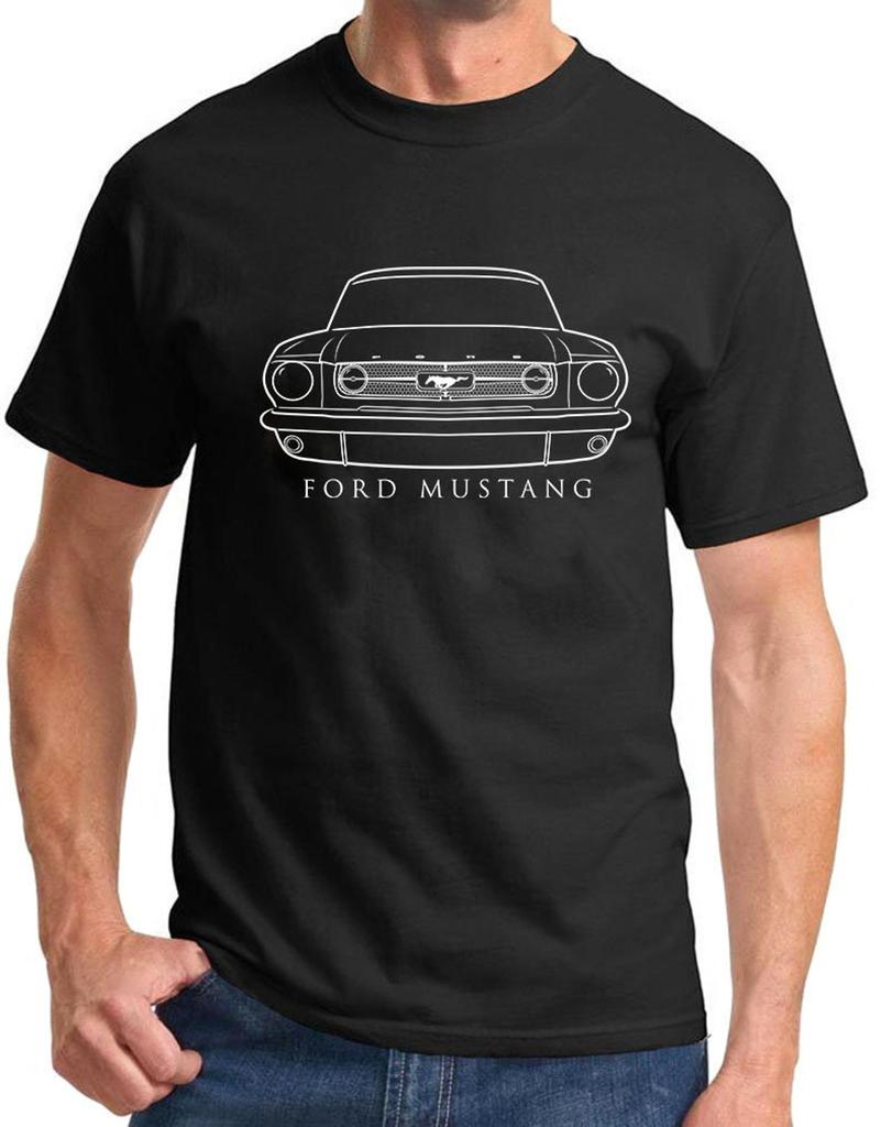 1965 Ford Mustang Front End Profile Design Tshirt