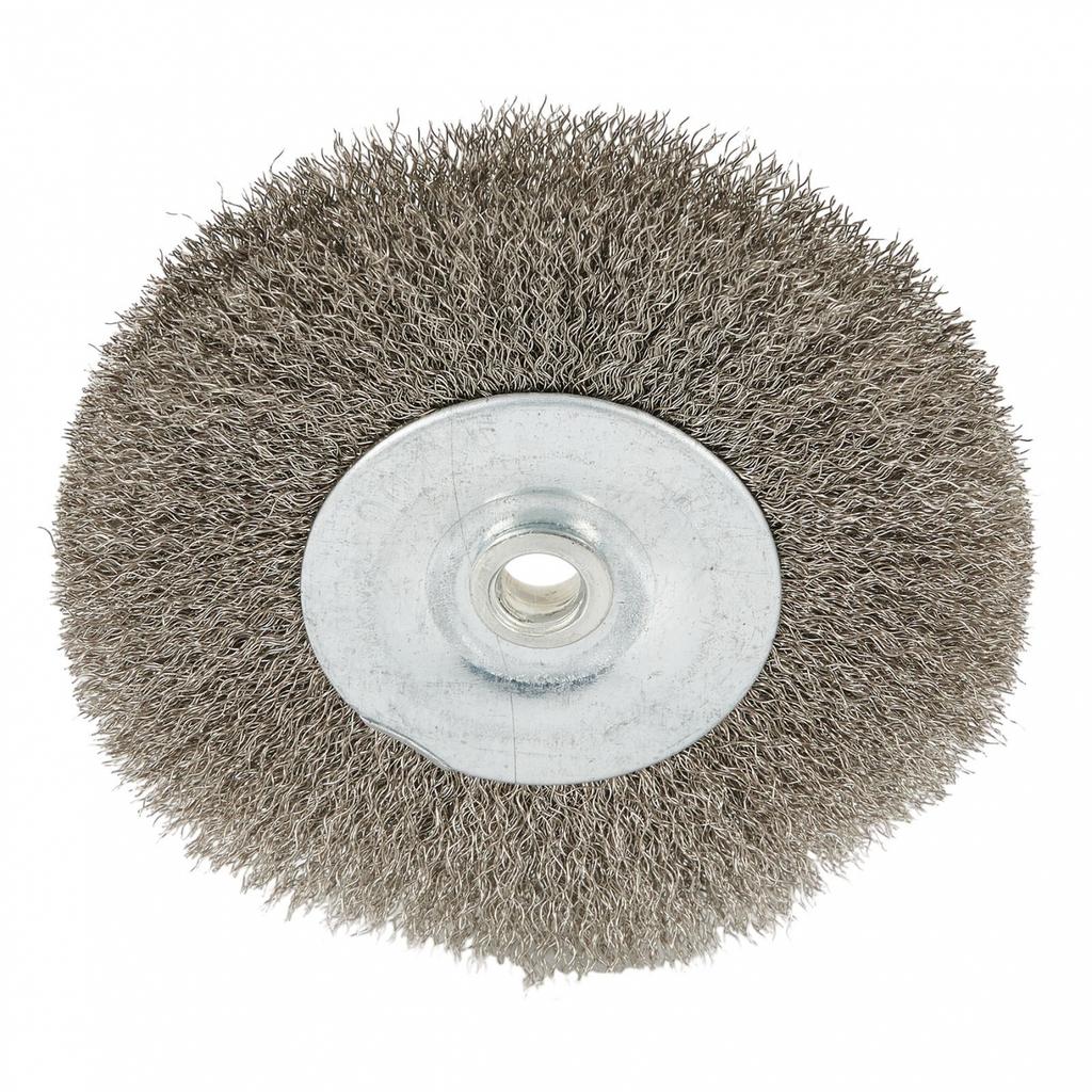 Детали Проволочная щетка из нержавеющей стали 1 шт. Гофрированная