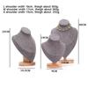 Show Jewelry Storage Rack Suede Neck Display Props New Necklace Display Rack  Necklace