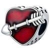 Charms Heart 925 Bead S925 Pendant Heart Arrow Love Beads