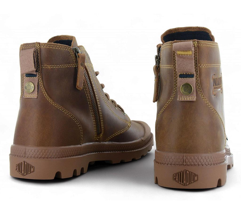 Palladium Pampa ZIP LTH Legacy Leather - Мужские ботинки Сапоги Обувь Коричневый 79502-257-M ОРИГИНАЛ