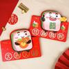 Thickened New Year Folding Red Envelopes Traditional Money Packet Cartoon Red Pocket  Kids Gift
