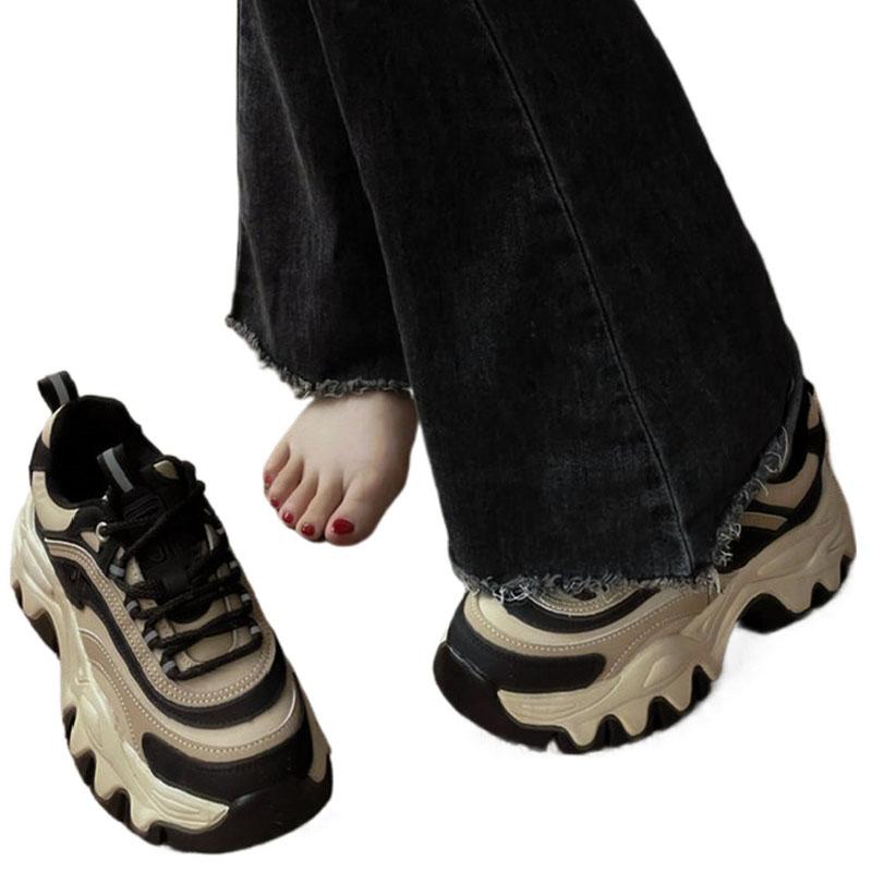 Женская обувь Повседневные кроссовки Модные клиновидные платформы Вулканизированные женские женские брендовые роскошные туфли Женские дизайнерские кроссовки